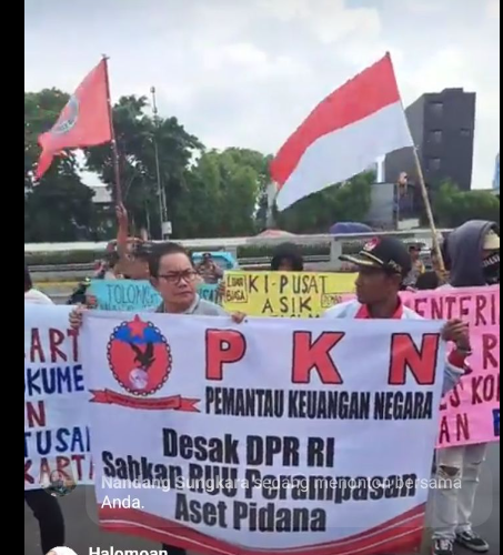 PKN DEMO DI 4 LEMBAGA NEGARA DI JAKARTA PADA TANGGAL 5 NOV 2024